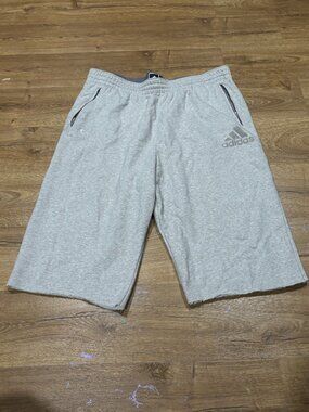 Crazy Vintage Official NBA X Adidas Logo Super Baggy Sweatshorts